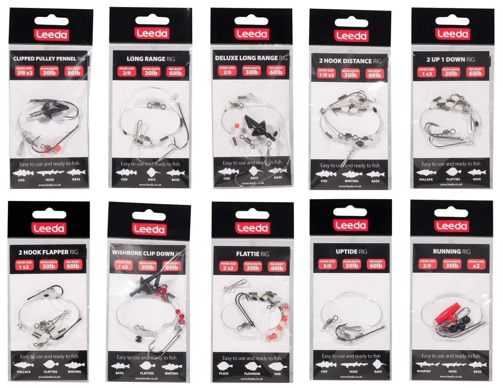 Leeda Long Range Rig Hook Size 2/0 The Angling Hub
