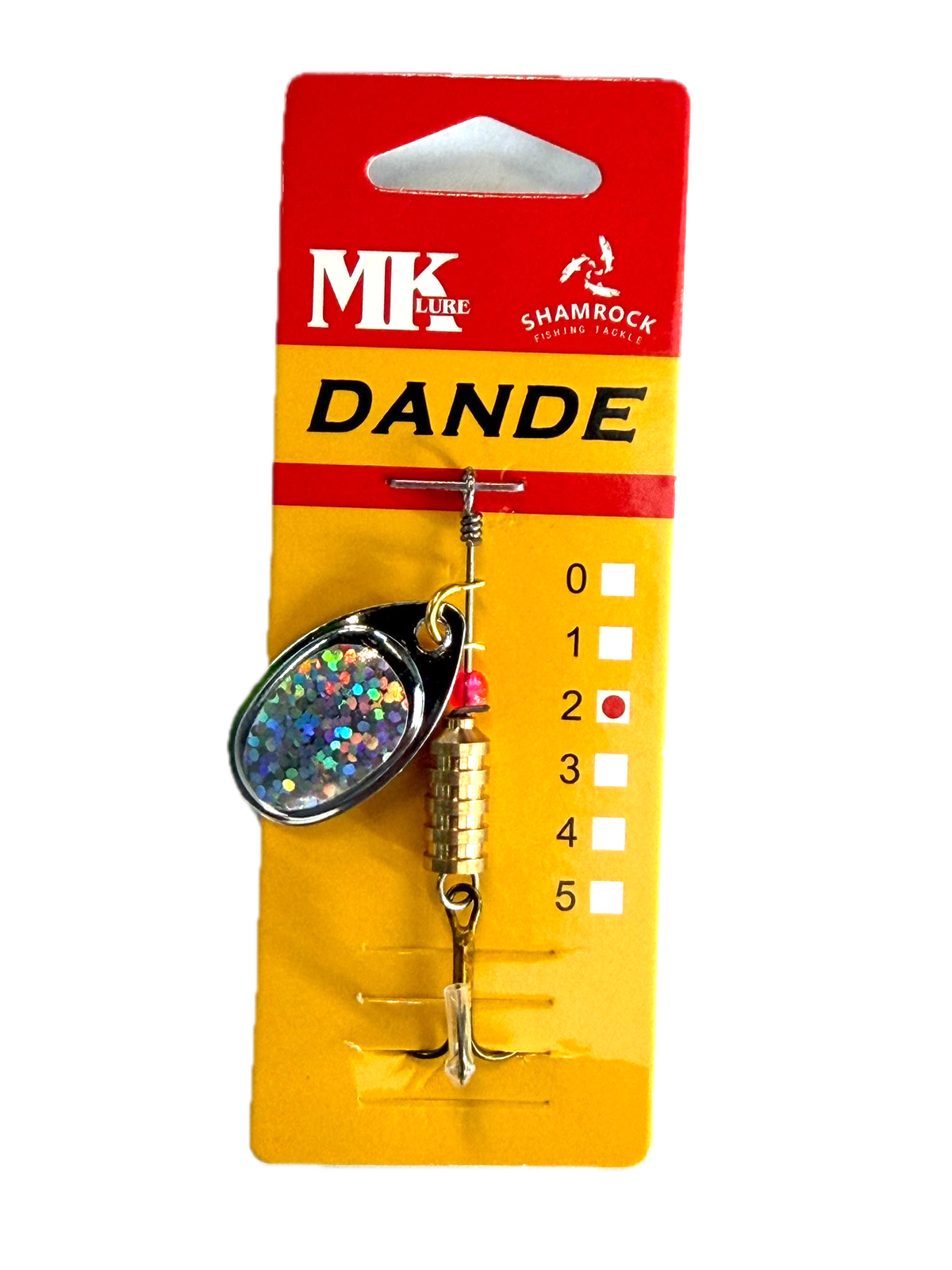 MK DANDE Mepps Size 2 Glitter