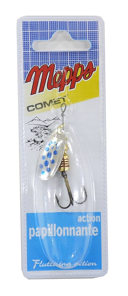 MEPPS Comet Size 1 Silver Blue Dot 3.5g