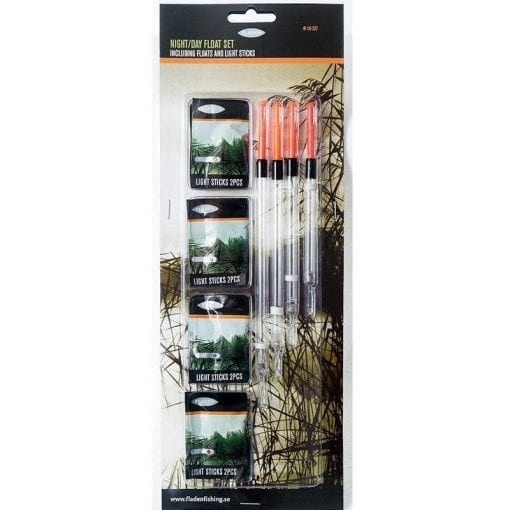 Fladen Night & Day Float Set with Chemical Lights