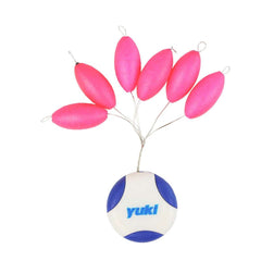 YUKI Oval Floating Grip Stop Beads XXS On Wire