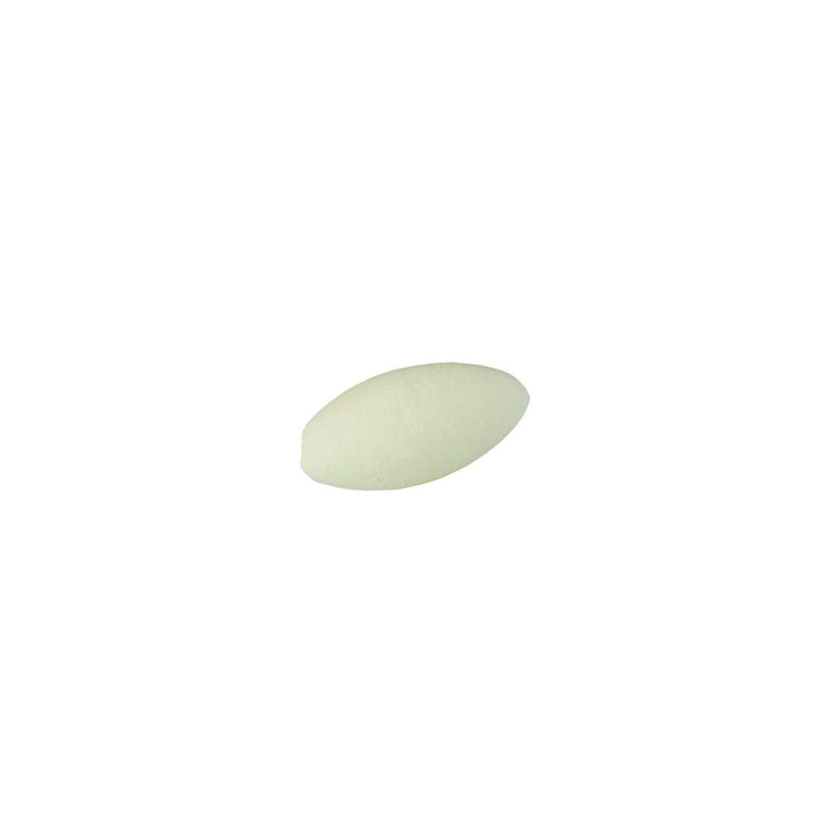 YUKI Oval Floating Beads Green Glow XXS