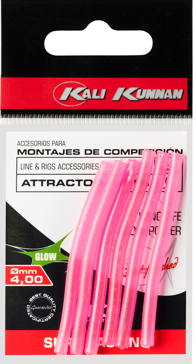 Kali Kunnan Soft Glow Attractor Bars 60mm pink