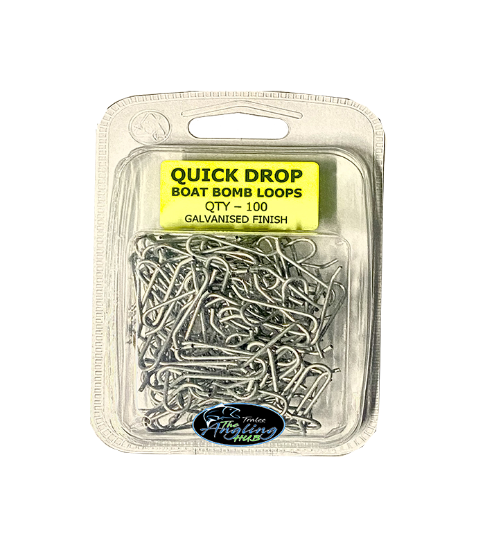 Quick Drop Fishing Lead Weight Loops Qty 100pcs