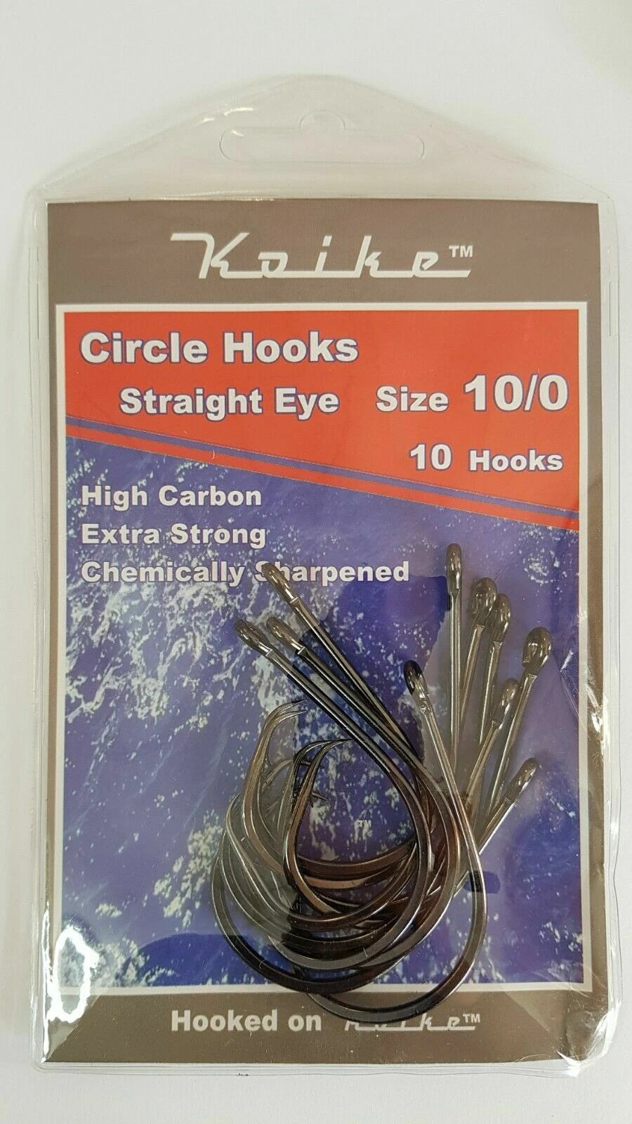 KOIKE Circle Hooks Size 10/0