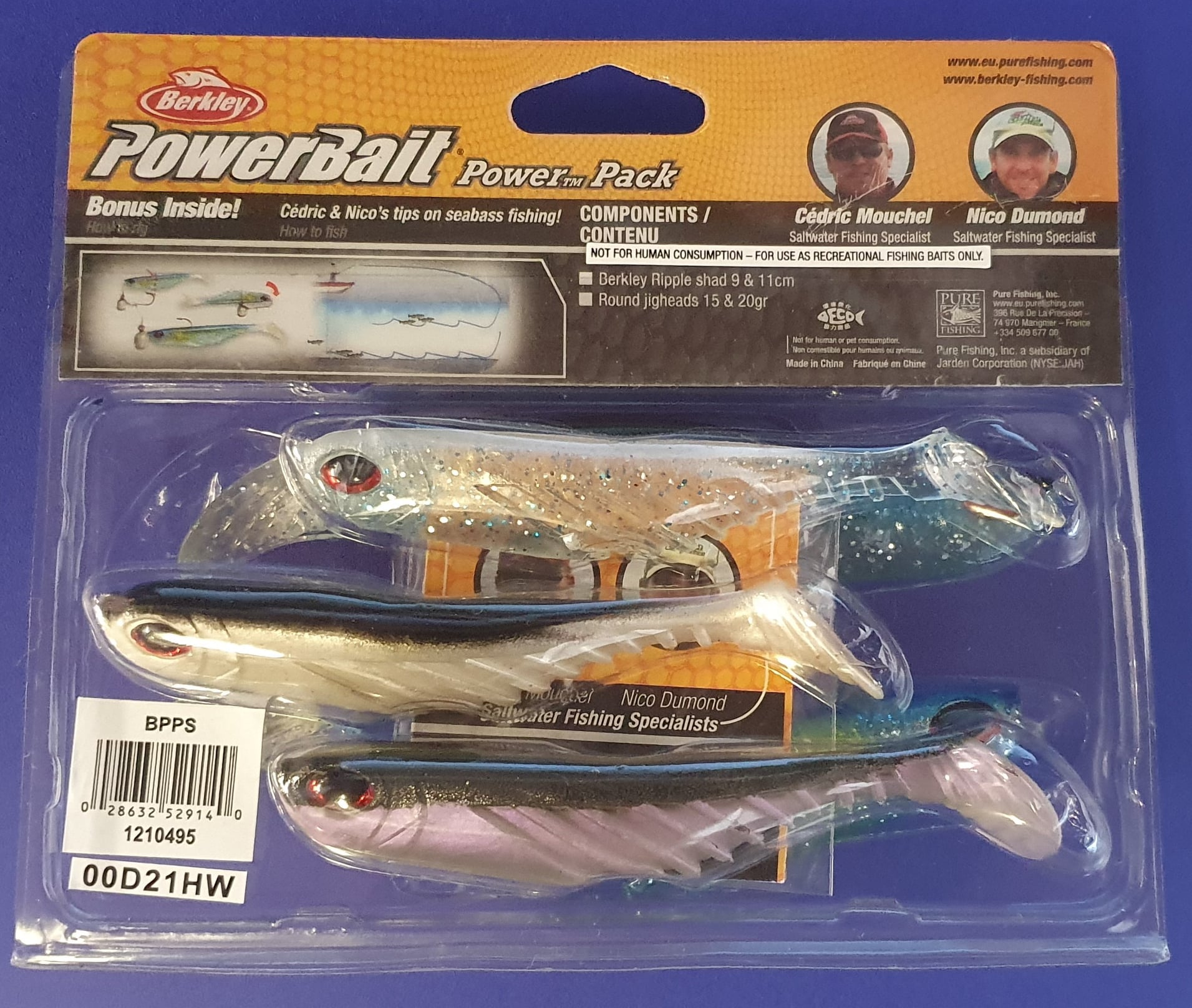 Berkley Powerbait Power Packs Seabass Pro