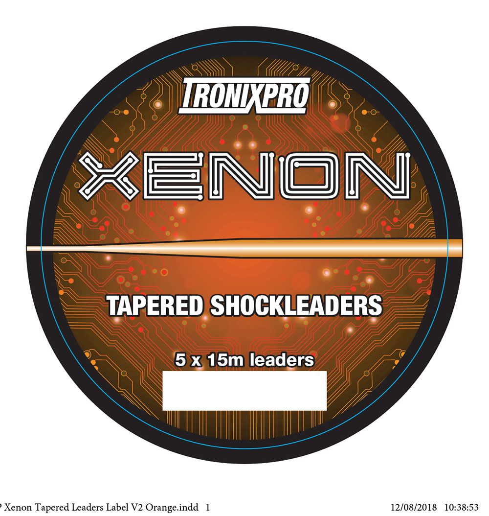 TRONIXPRO XENON Tapered Shock Leader Orange
