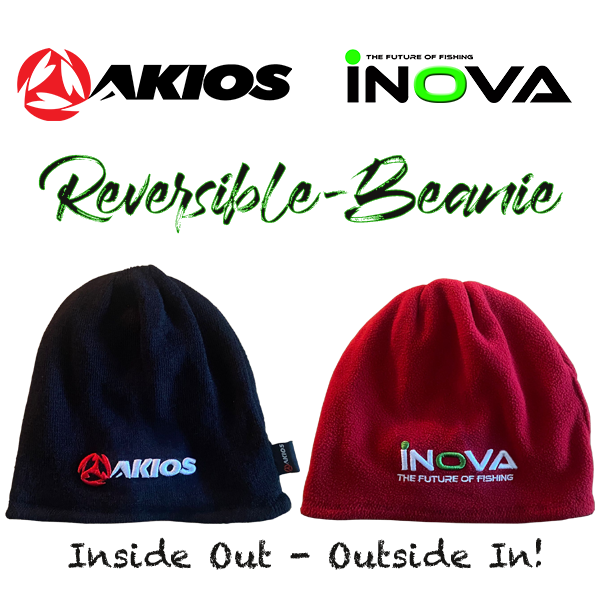 AKIOS INOVA Reversible Double Sided Beanie.