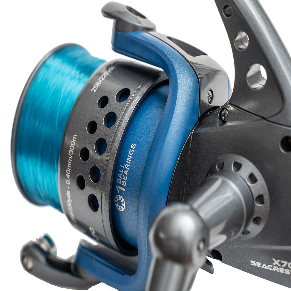 Triad Seacreast X70 Fixed Spool Loaded With 20lb
