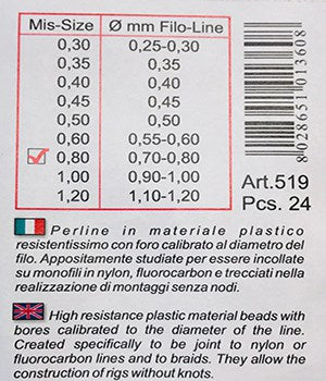 STONFO Art.519 Bore Calibrated Beads