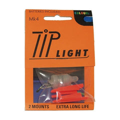 MK4 Fishing Rod Tip Lights 4 Colours Extra Long Life
