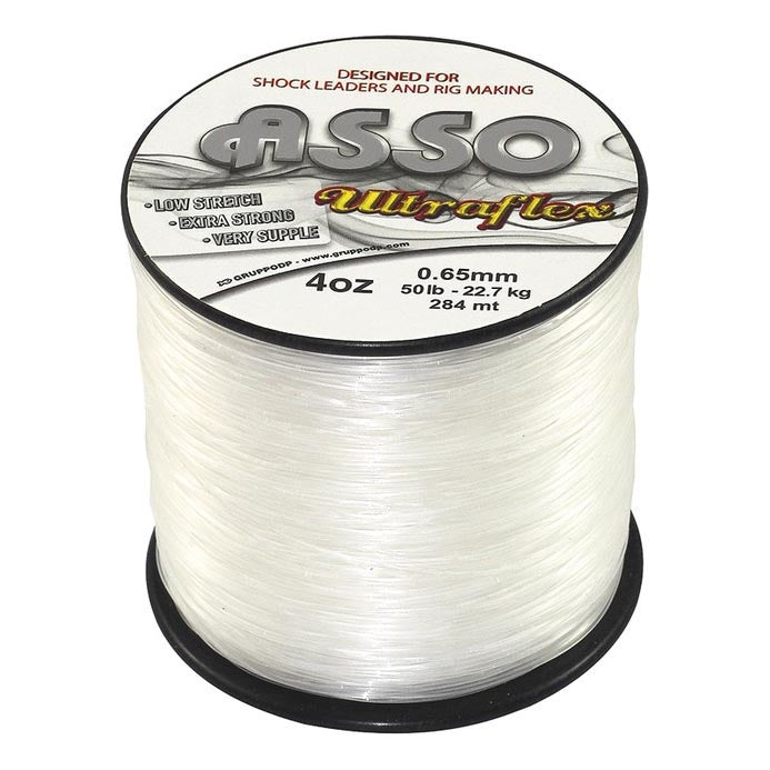 Asso Ultraflex 4oz Spools Shock Leader