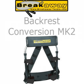 Breakaway seat box conversion backrest and carry strap 