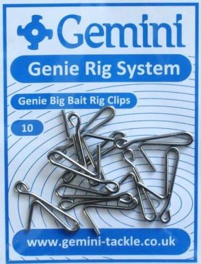 Gemini Genie Super Strength Rig Clips Sea Fishing 