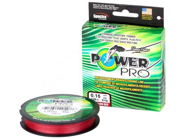 Power Pro Vermilion Red Braided Lines - The Angling Hub