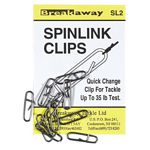 Breakaway Spin link Clips