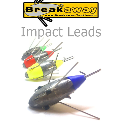 Breakaway Tackle NEW Luminous Impact Lead Weights 170g Pack of 10 