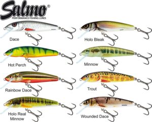 Salmo Executor Floating Lures wounded dace 6 The Angling Hub