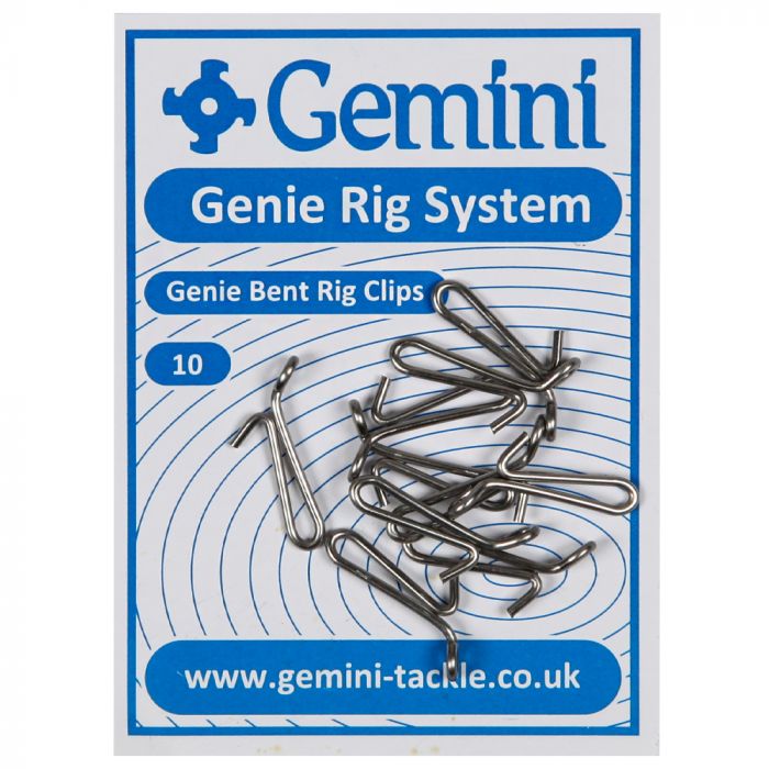 Terminal Tackle * Gemini Genie Bent Rig Clips Rig System 