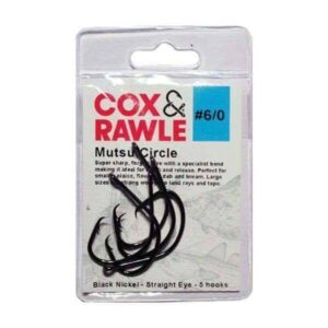 Mutsu Circle hooks - Cox & Rawle