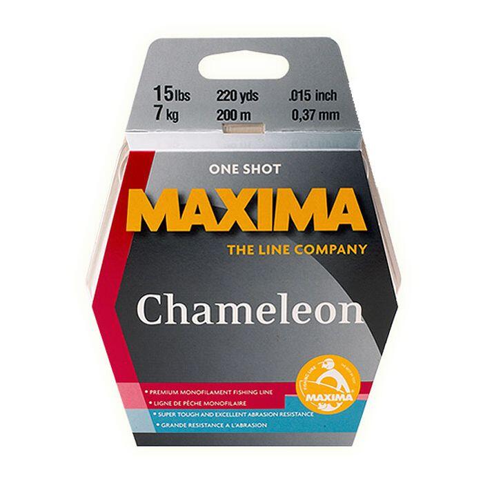 Maxima Clear Chameleon One Shot 200m Monofilament Fishing Line
